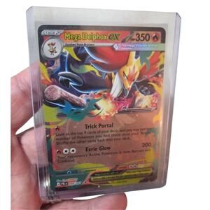 Mega Delphox ex 008/084 Double Rare Pitch Black Pokemon New